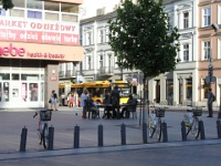 Promenade Piotrkowska in Łódź Minizdrój in Łódź, Poland